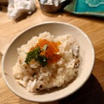 食堂 O-SAKA-YA - 鯛飯 600円(税込)。