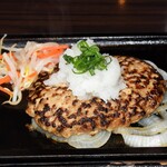 石焼ステーキ 贅  - おろしポン酢ハンバーグランチ
