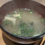 社 - 味噌汁つき