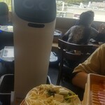 しゃぶ葉 - 猫型配膳ロボットが持ってきます！ありがとうニャン！