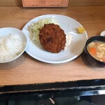 スワチカ - 一番人気のメンチカツ定食