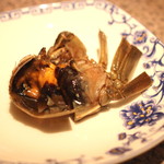 中国四川料理 梅香 - 酔っぱらい蟹　（上海蟹紹興酒漬）