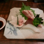 縁の鈴なり - お造り4種盛り