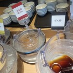 しゃぶ葉 - ポン酢とごまが人気らしいてす。