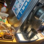 しゃぶ葉 - かき氷もあります。ドリンクバーは有料ですが必要ありません　笑