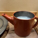 手打そば優心 - 蕎麦湯