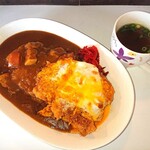 Para Tabi - 特製カツカレー (スープ付)