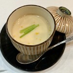 割烹 蒲焼 大沼 - ゆず皮入りの茶碗蒸し