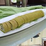 レストラン ファインテラス - 抹茶ロールケーキ