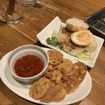 骨付鳥、からあげ、ハイボール がブリチキン。 - 