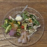 野菜レストランさいとう - 冷前菜　トリプルドレッシング