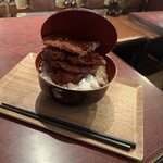 ソースカツ丼カフェ エチゼン - 福井　ソースカツ丼（大）