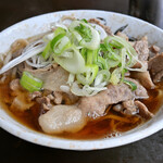 南天 - 肉そば＠税込500円