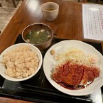 こぼうず - ランチメニュー「ピリ辛トンテキ定食」(1300円)