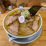 there is ramen - チャーシュー麺③