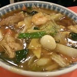 中華料理 香州 - 五目あんかけラーメン＠700円