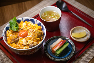 Kamono Suke - ミニな親子丼は飲み物です。