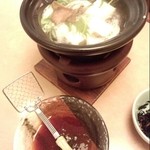 京料理　伏水 - 天麩羅御膳に付いていた湯豆腐