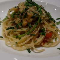 メルジェリーナ - リングエッティーネ　季節の魚のチェリートマトソース