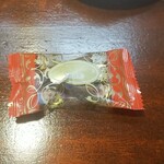 キッチン ブルー グローブ - お菓子のアップ