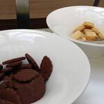 レストラン ファインテラス - とろけるクッキー　ココア、和三盆