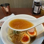 酒肴場 屯 - 津軽醤油のコクが全体を上手くまとめ上げるバランス良い仕上がり