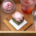 雲ノ茶 - 桜モンブランパウンドケーキ