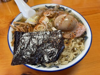 Kenchan Ramen - 中華そば小盛り800円+味玉100円