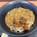 駅そば 菜の花そば - カレーそば