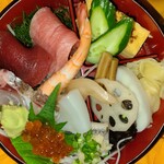 すしやの助六 - 上ちらし寿司