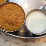 南印度ダイニング - 豆カレー・ラッシー