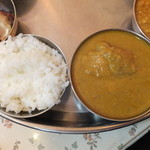 南印度ダイニング - ライス・チェンナイカレー