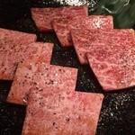 焼肉 正道 - 上カルビ、上ロース