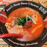 元祖トマトラーメンと元祖豆乳ラーメンと元祖トマトもつ鍋 三味 - 