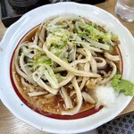 美也樹 - 冷やしたぬき(写真は少し混ぜ合わせてからのもの)