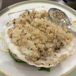 許厨房 - 残ったツユにご飯を投入