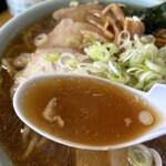 Mitaka Shokudou - この醤油スープが美味い