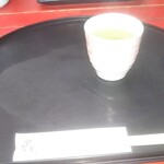 天ぷら　若杉 - お箸、お茶。