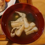 洋食堂やましげ - 特筆ものの味噌汁