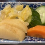 うなぎ 魚政 - 白菜・胡瓜・再婚・人参の4種