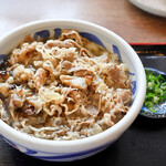 おうどん 瀬戸晴れ - 肉肉うどん+肉