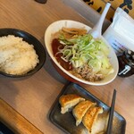 なりたけ - 辛旨醤油ラーメンとランチセット