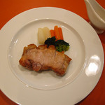 煉瓦 - ポークステーキセット　\1450