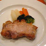 煉瓦 - ポークステーキセット　\1450