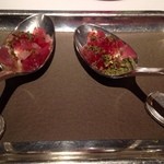 レ セゾン - マグロのタルタル