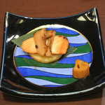 法師温泉 長寿館 - 焼物 （鮭照焼松茸のせ）