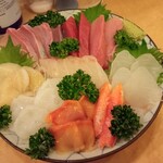 居酒屋味しま - 刺身盛り合わせ二人前