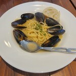 加美町食堂 ピッチョーネ - ◆「ムール貝のアーリオオーリオ」