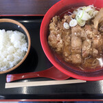 小木曽屋玄治郎 - 山賊ラーメンミニライス付き(税込940円)