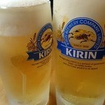 Tokiwarai - ここには、スゴイ飲み放題コースがあります◎
                        何が凄いかというと…まぁまぁ、まずはビールで乾杯♪